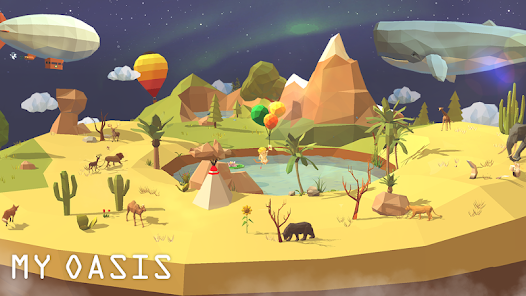 7 jeux mobiles cosy 100 % gratuits à tester sans attendre 6 My Oasis sur Android et iOS