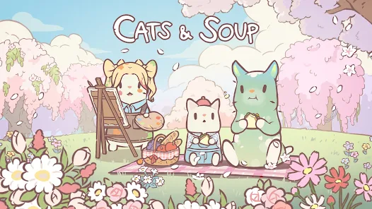 cats and soup